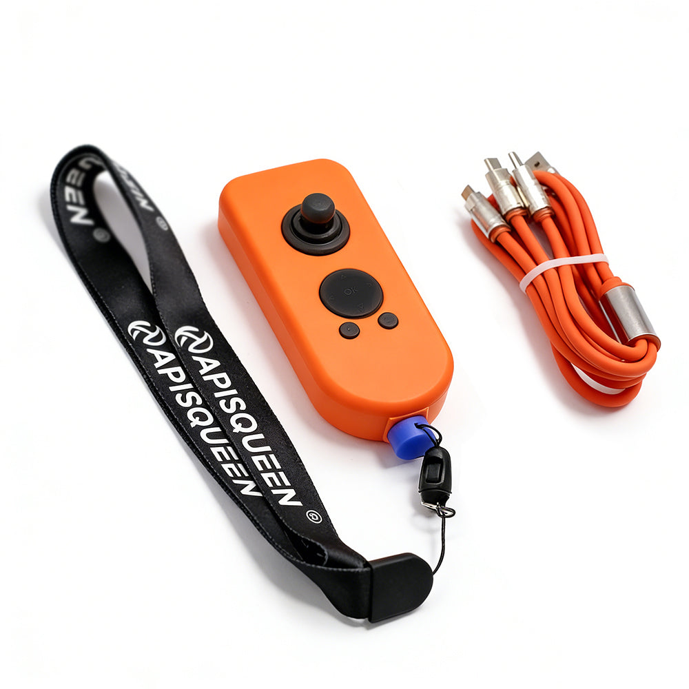 Apisqueen 24V Tow Mu7 Kit Underwater Thruster, Small Motor, 22lb Thrust, with Remote Control, Kayak Thruster