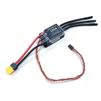 APISQUEEN 12-24V U5 brushless underwater thruster 7KG thrust, with 100A ESC, For inflatable boats/kayaks, etc.