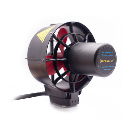 APISQUEEN New 24V Two U92 Pro Underwater Thruster Set comes with a remote control and has anti-sand and anti-silt functions, for kayaks, inflatable boats, paddle boards.