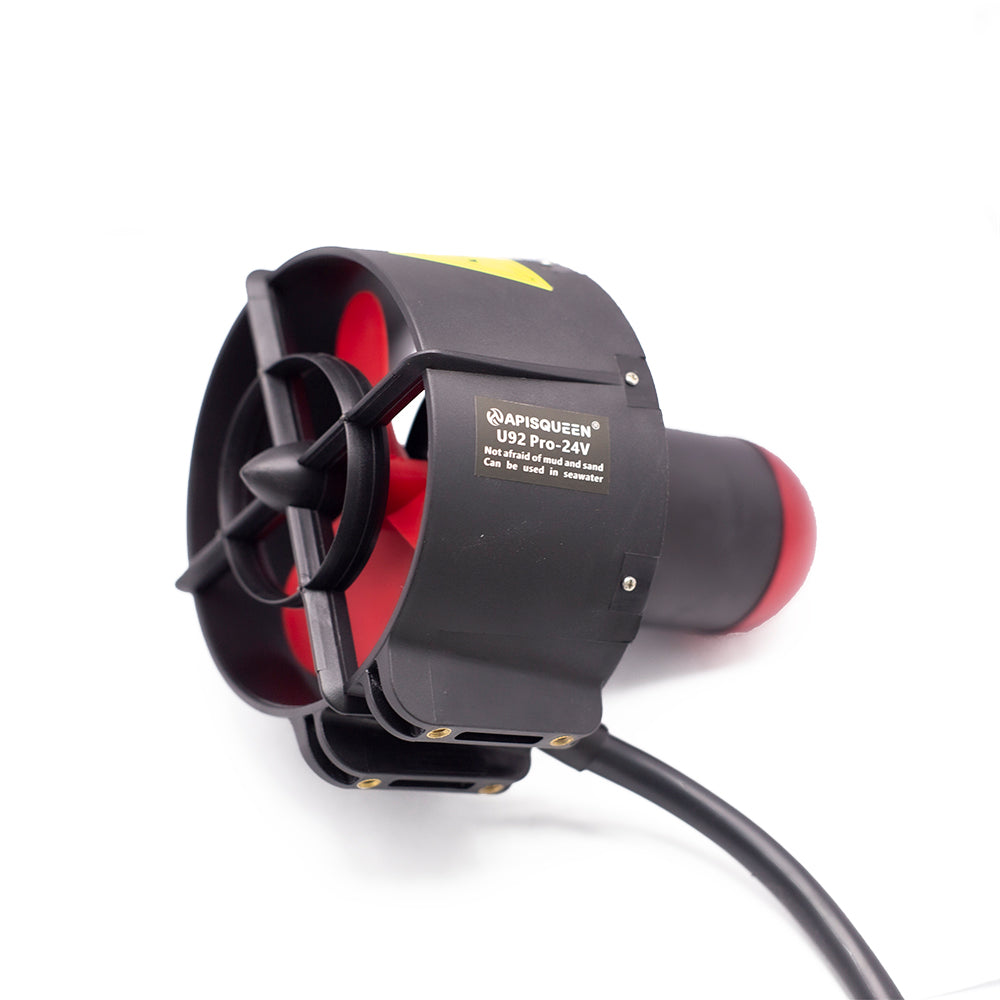 APISQUEEN 24V U92 Pro Mud and Sand Repellent, Corrosion Resistant, for Kayak/Paddleboard Propulsion