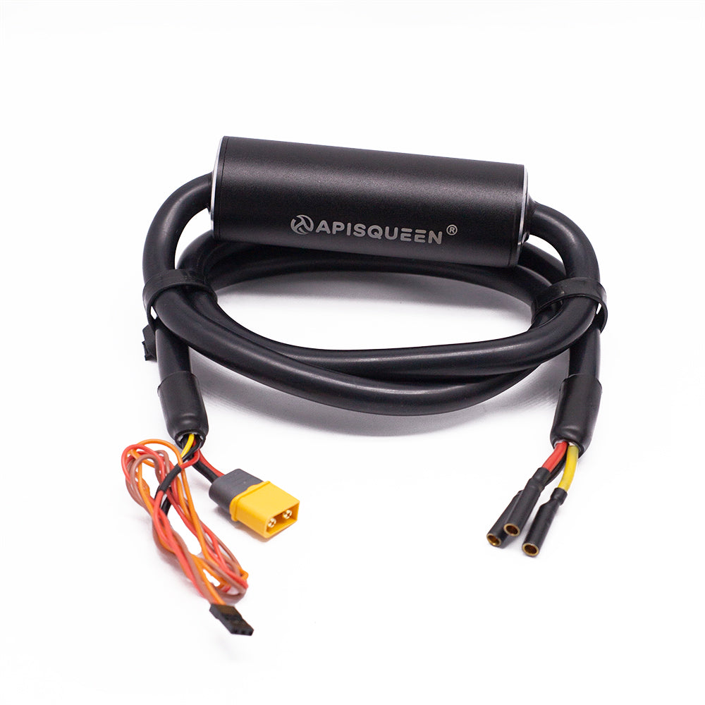 APISQUEEN Waterproof Brushless Bi-Directional ESC 100A ESC 2-6s with 5.5v 3A BEC for underwater thruster motor RC boat