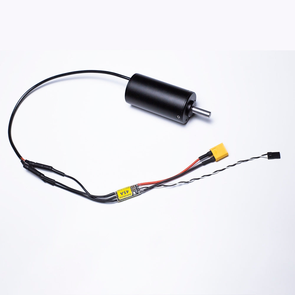 Apisqueen 12-24v 0-200rpm 4092 Ip68 Brushless DC Waterproof Motor, Gear motor for Rov/Boat/Underwater Thruster