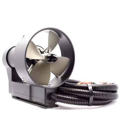 APISQUEEN 24V AQ1020 Pro All-Metal Underwater Thruster Inner Rotor Motor with Built-in ESC for Paddle Boards, Kayaks, Inflatable Boats