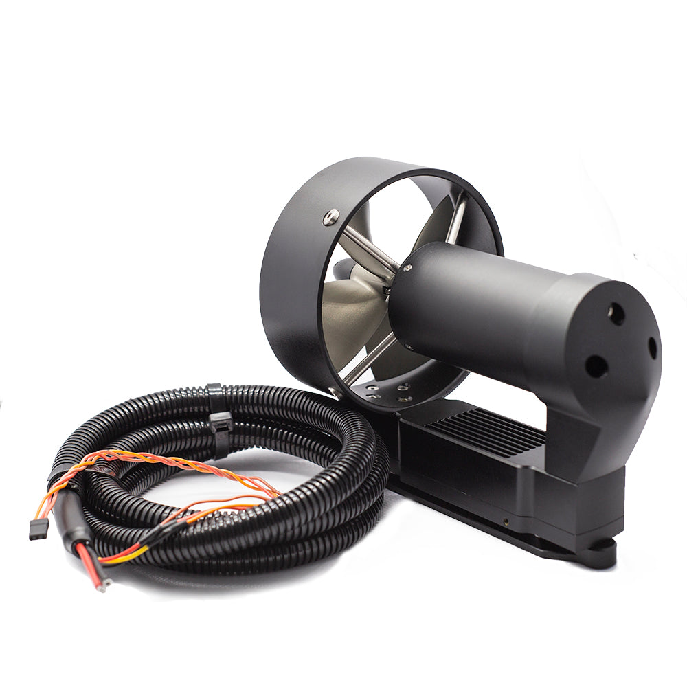 APISQUEEN 24V AQ1020 Pro All-Metal Underwater Thruster Inner Rotor Motor with Built-in ESC for Paddle Boards, Kayaks, Inflatable Boats