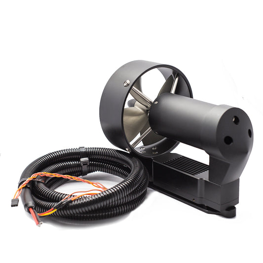 APISQUEEN 24V AQ1020 Pro All-Metal Underwater Thruster Inner Rotor Motor with Built-in ESC for Paddle Boards, Kayaks, Inflatable Boats