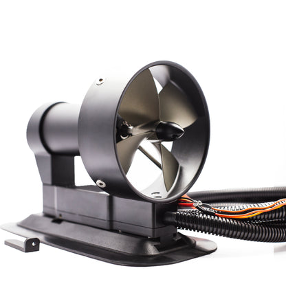 APISQUEEN 24V AQ1020 Pro All-Metal Underwater Thruster Inner Rotor Motor with Built-in ESC for Paddle Boards, Kayaks, Inflatable Boats